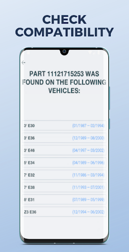 BimmerREFS: ETK 2025 Screenshot 4 - AppWisp.com