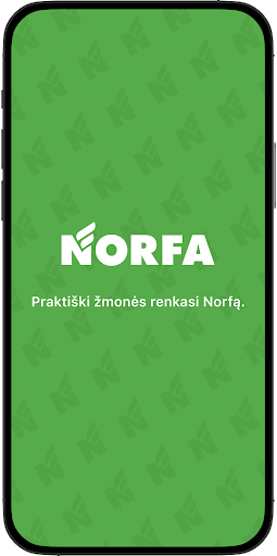 Android application Norfa screenshort