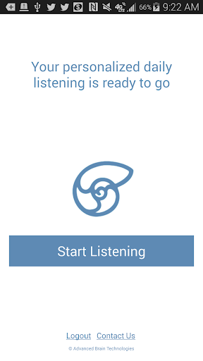 The Listening Program Mobile Screen 2