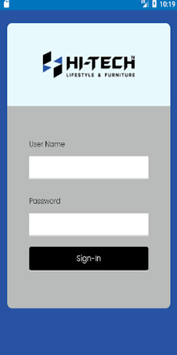 Android application MY HI-TECH SALES screenshort