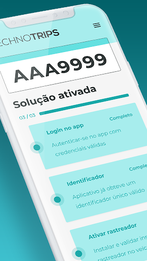 Android application TechnoTrips screenshort