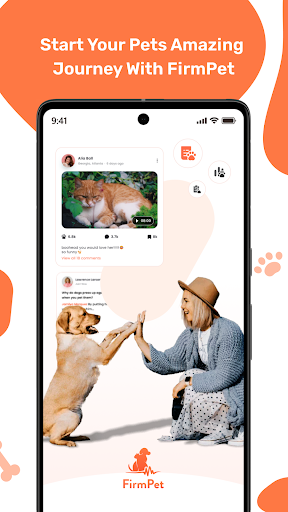 Android application FirmPet screenshort