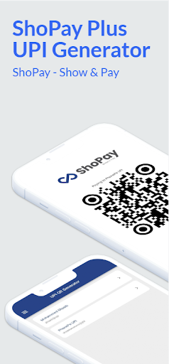 Android application ShoPay Plus - UPI QR Generator screenshort