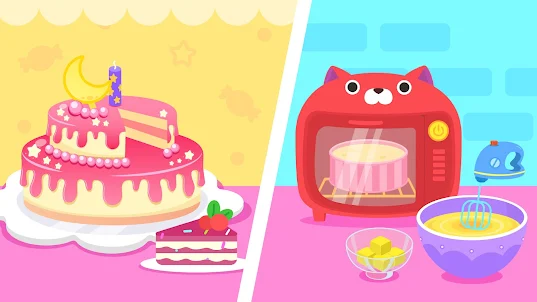 DuDu Dessert Shop DIY Games