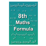8th maths formula icon