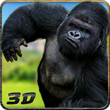 Crazy Ape Wild Attack 3D icon
