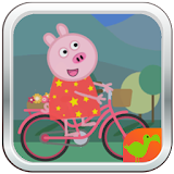 Pepu Pig Bicycle icon