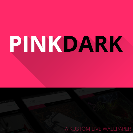 PinkDark Theme for KLWP 1.0 Icon
