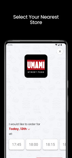 Umami Street Food Screen 3