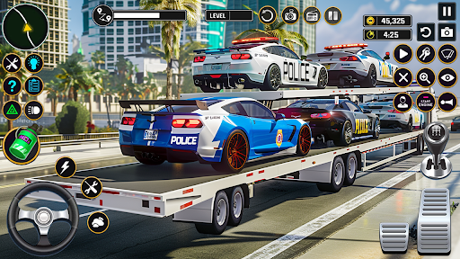 Android application Vehicle Transport Simulator 3D screenshort