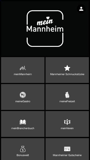 Android application meinMannheim screenshort