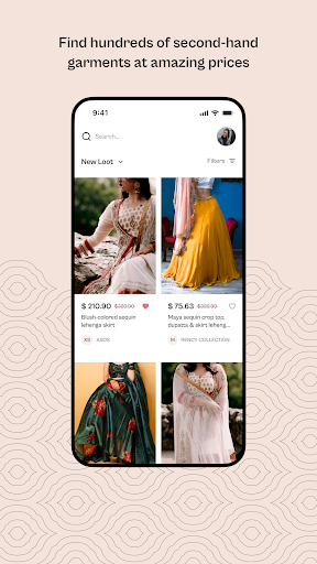 Android application theLoot screenshort