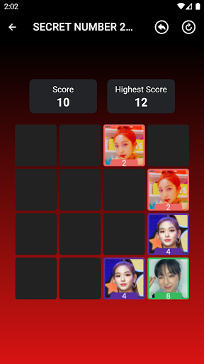 SECRET NUMBER 2048 Game Screen 3