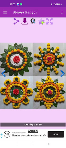 Flower Rangoli Gallery Screen 3