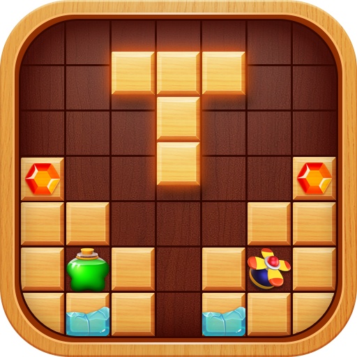 Block Crush: Wood Block Puzzle Logo