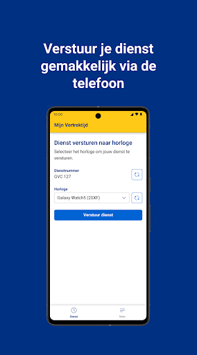 Android application Mijn Vertrektijd screenshort