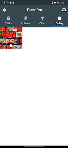 Android application Planr Pro screenshort