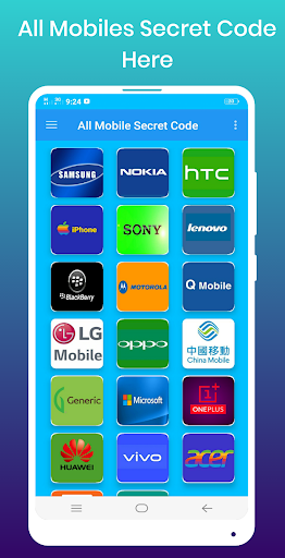 Android application All Mobile Secret Code 2023 screenshort