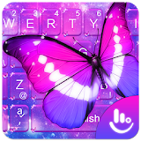 Live 3D Galaxy Butterfly Keyboard Theme icon
