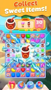 Pet Candy Puzzle-Match 3 games