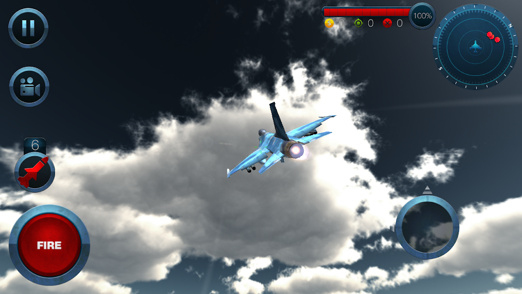 Jet Plane Fighter City 3D banner