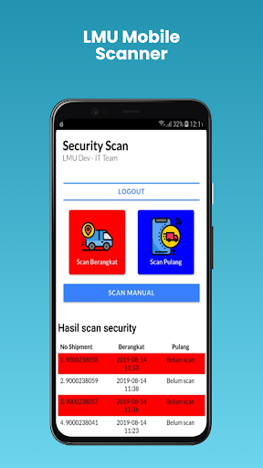 Android application LMU Security Scanner screenshort