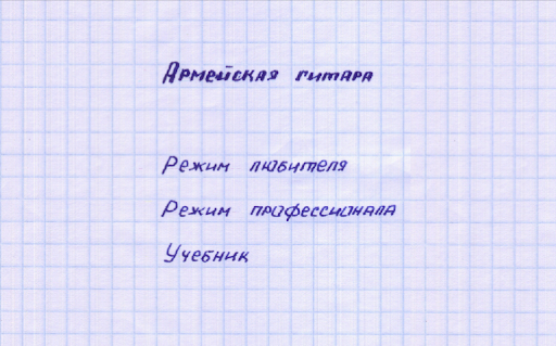 Армейская гитара Screen 2