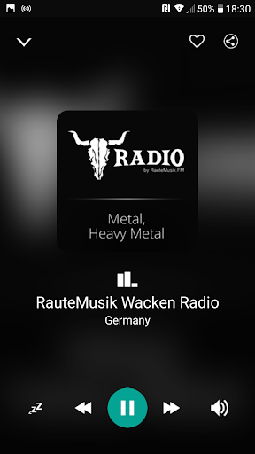 Heavy metal radios Screen 3