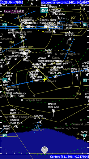 ADSB Flight Tracker Lite 11.6 screenshots 1