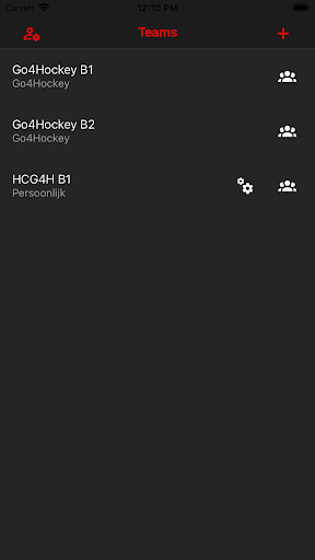 Hudito Team Screen 2