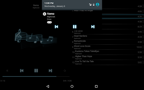 mMusic Mini Audio Player Screenshot