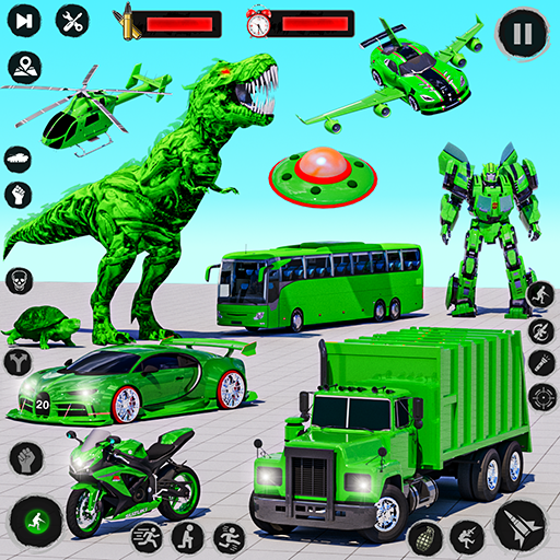 Robot Car Transformers Game  Icon