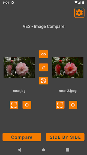 Android application VES - Image and Photo Compare screenshort