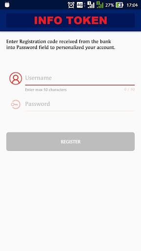 InfoToken Screen 2