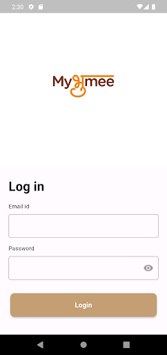 Android application MyBhumee screenshort
