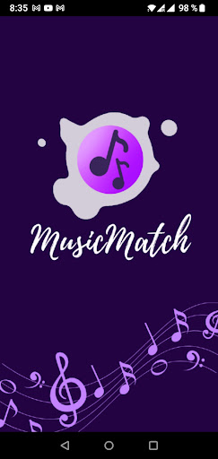 Android application MusicMatch screenshort