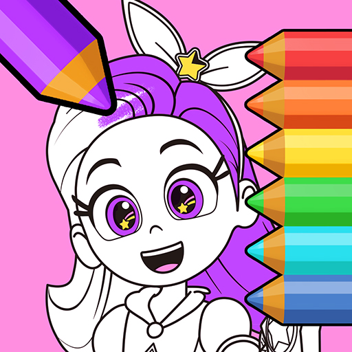 레인보우버블젬 색칠놀이 Header - AppWisp.com
