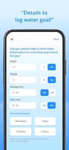 Ennaya - Water Tracker Screen 2