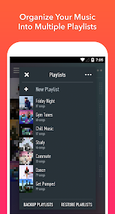 SongFlip Music Streamer Player Captura de tela