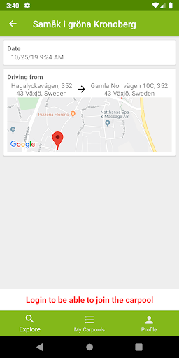 Samåk i Gröna Kronoberg Screen 3