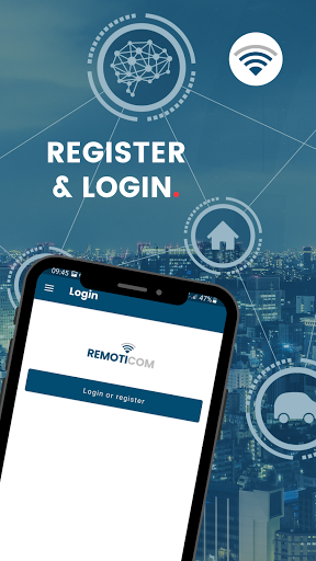 Android application Remoticom - ZSC010 screenshort