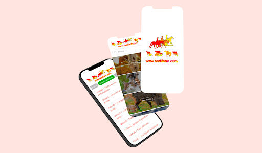 Android application Badi Farm Shop screenshort