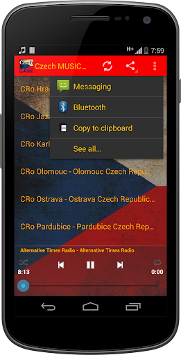 Czech MUSIC Radio Screen 3