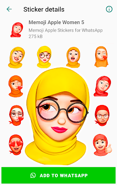 Memoji Islamic Muslim Stickersのおすすめ画像2