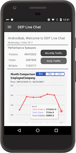DEP Live Chat Screenshot 1 - AppWisp.com