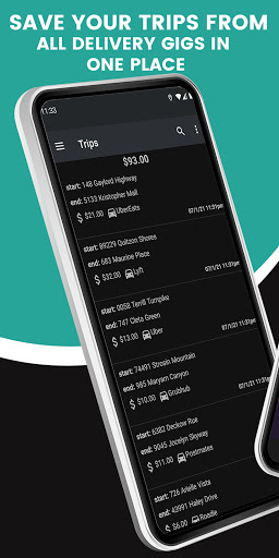 Android application Courier Locker screenshort