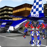 Police Robot Plane Transporter icon