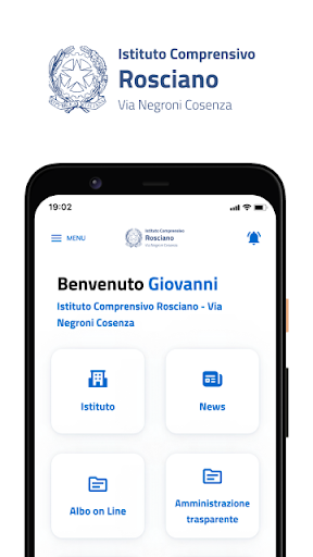 Android application I.C. Rosciano screenshort
