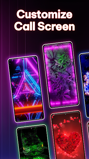 Android application Color Call Screen: Call Themes screenshort