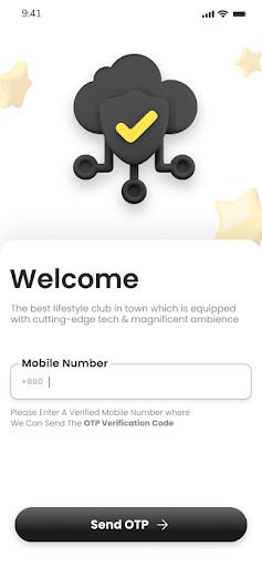 Android application Starbase Member App screenshort